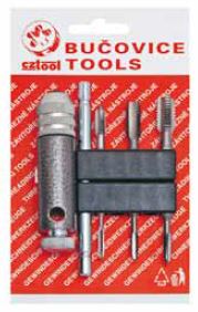 M3-M10;HSS,BIT 4,souprava závitníků se 6 hrannou stopkou 1/4